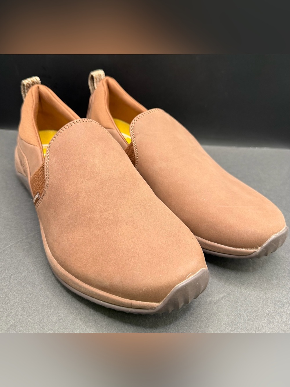 Ryka- Adult Brown/Tan Slip-On- Nearly new, Size: 9M